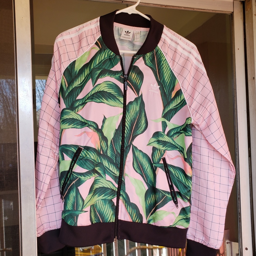 Adidas track suit jacket.